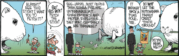 Monty on Wednesday March 10, 2021 Comic Strip