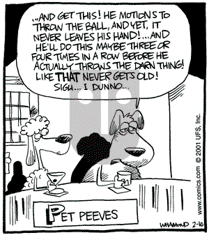 Reality Check on Saturday February 10, 2001 Comic Strip