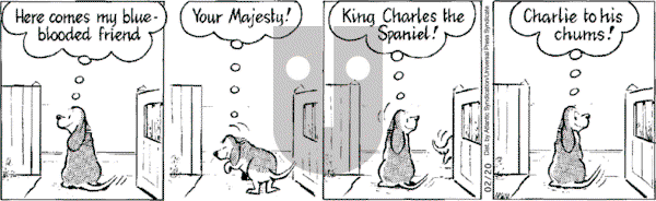 Fred Basset on Wednesday February 20, 2008 Comic Strip