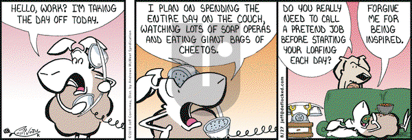 DeFlocked on Monday August 27, 2018 Comic Strip