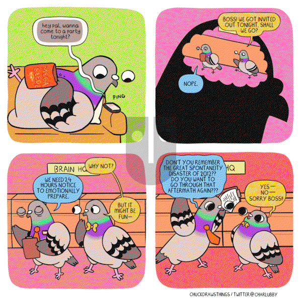 Chuck Draws Things on Friday December 8, 2023 Comic Strip