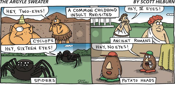 The Argyle Sweater on Sunday June 30, 2013 Comic Strip