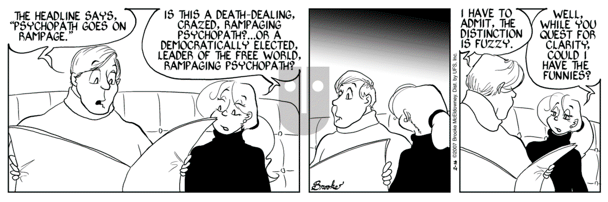 9 Chickweed Lane - Friday February 16, 2007 Comic Strip