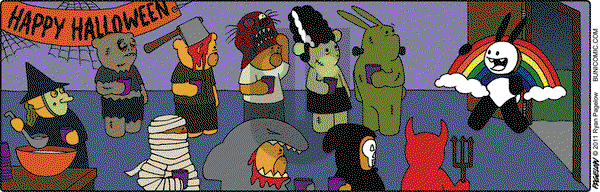 Buni on Monday October 31, 2011 Comic Strip