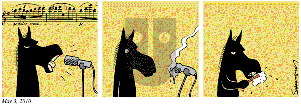 Dark Side of the Horse on Friday December 31, 2010 Comic Strip