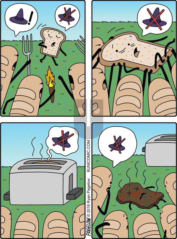 Buni on Wednesday October 17, 2018 Comic Strip