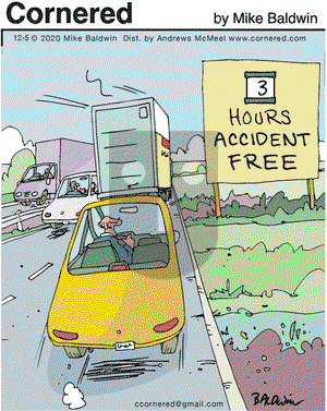 Cornered on Saturday December 5, 2020 Comic Strip