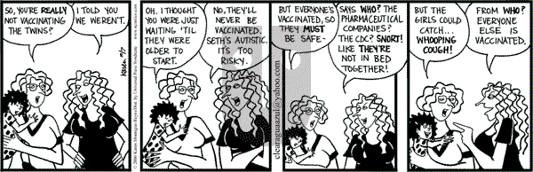 Clear Blue Water on Saturday October 7, 2006 Comic Strip