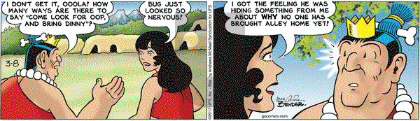 Alley Oop on Wednesday March 8, 2017 Comic Strip