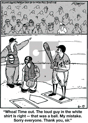 Close to Home on Monday June 19, 2006 Comic Strip