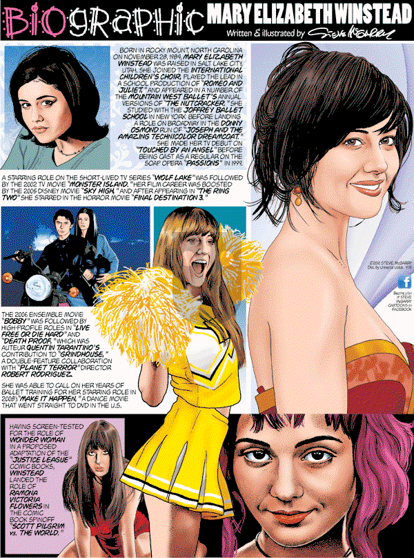 Biographic on Sunday September 5, 2010 Comic Strip