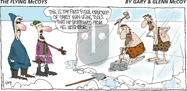 The Flying McCoys on Sunday July 10, 2011 Comic Strip