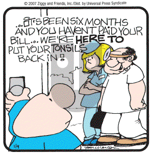 Ziggy - Tuesday January 9, 2007 Comic Strip