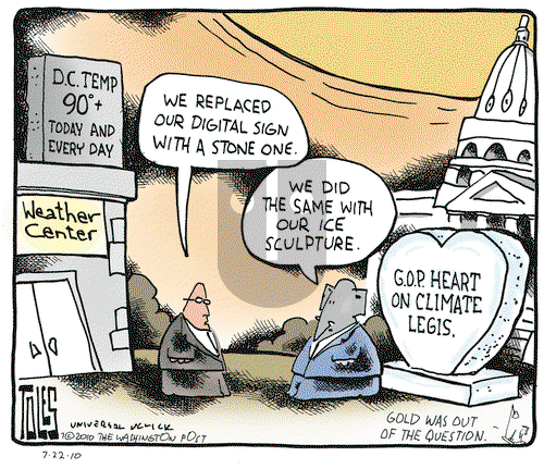 Tom Toles on Thursday July 22, 2010 Comic Strip