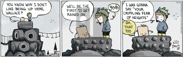 Wallace the Brave on Monday December 10, 2018 Comic Strip