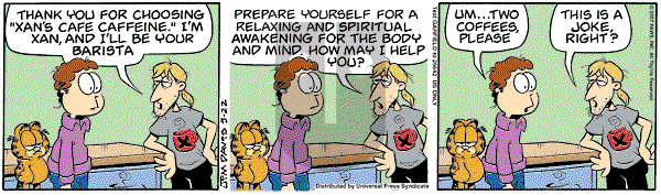 Garfield on Tuesday May 22, 2007 Comic Strip