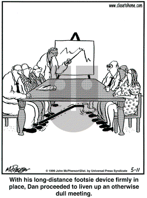 Close to Home - Tuesday May 11, 1999 Comic Strip
