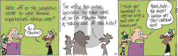 The Knight Life on Tuesday March 7, 2017 Comic Strip