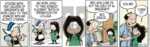 Baldo on Friday September 19, 2014 Comic Strip