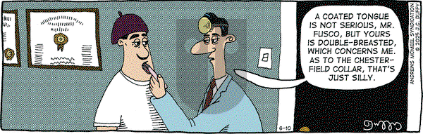 The Fusco Brothers on Tuesday June 10, 2025 Comic Strip