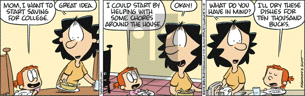 Baby Blues on Saturday April 13, 2019 Comic Strip