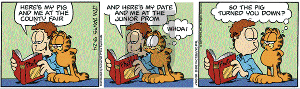Garfield on Monday September 24, 2007 Comic Strip