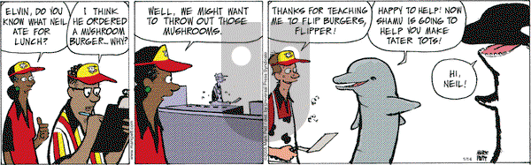 Lucky Cow on Friday January 14, 2005 Comic Strip