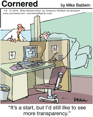 Cornered on Tuesday January 9, 2018 Comic Strip