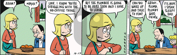 Adam@Home on Monday October 17, 2016 Comic Strip