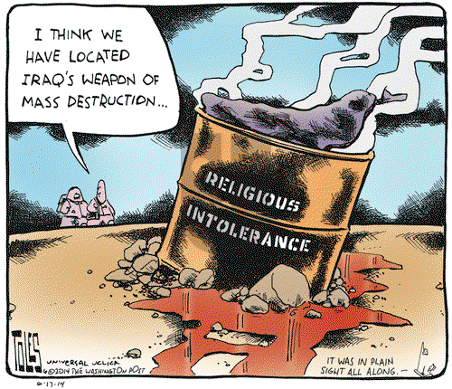Tom Toles on Tuesday June 17, 2014 Comic Strip