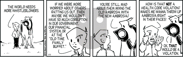 Cow and Boy Classics on Wednesday May 14, 2025 Comic Strip