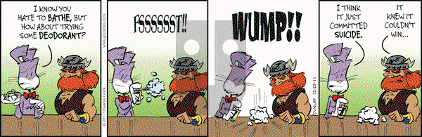 Ink Pen on Wednesday December 28, 2011 Comic Strip