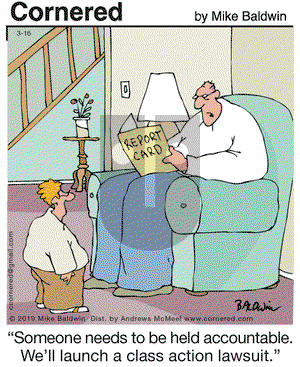Cornered on Saturday March 16, 2019 Comic Strip