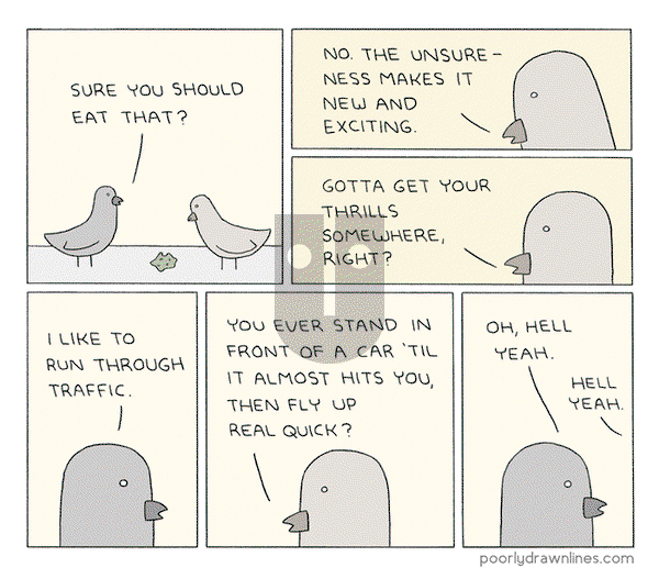 Poorly Drawn Lines - Friday April 15, 2016 Comic Strip