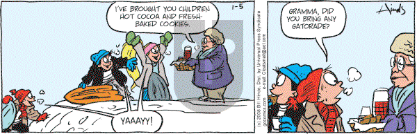 Cleats - Saturday January 5, 2008 Comic Strip