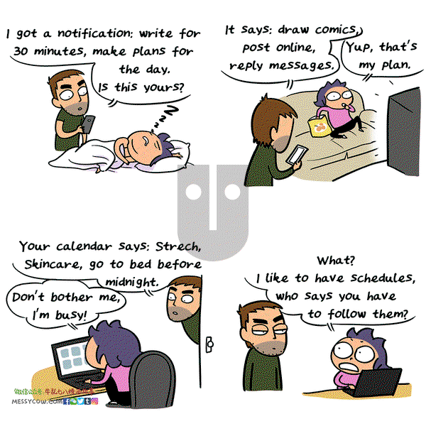 Messycow Comics on Friday January 22, 2021 Comic Strip