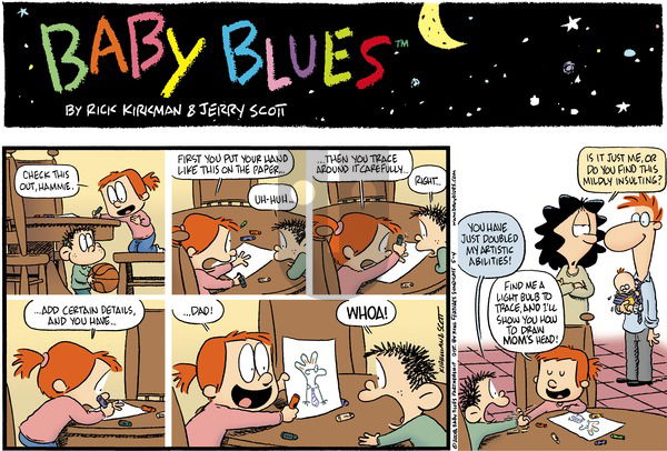 Baby Blues on Sunday May 4, 2008 Comic Strip