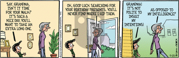 Grand Avenue on Tuesday September 28, 2010 Comic Strip