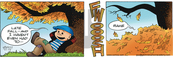 Nancy on Wednesday October 22, 2008 Comic Strip