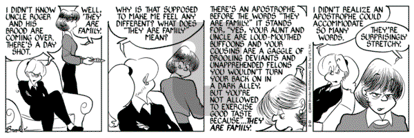 9 Chickweed Lane on Saturday February 21, 2004 Comic Strip