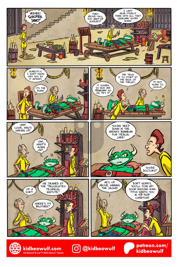 Kid Beowulf on Monday May 19, 2025 Comic Strip