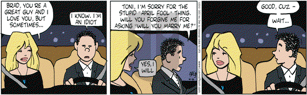 Luann on Wednesday April 4, 2012 Comic Strip