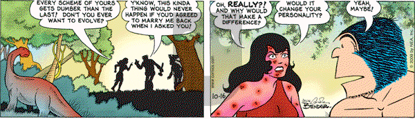 Alley Oop on Friday October 16, 2009 Comic Strip