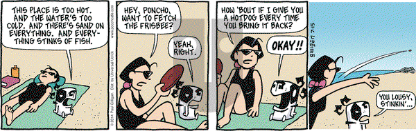 Pooch Cafe on Tuesday July 15, 2014 Comic Strip