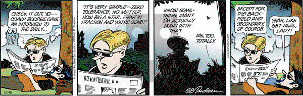 Doonesbury on Saturday October 18, 2025 Comic Strip