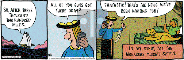 Overboard - Tuesday November 5, 2024 Comic Strip