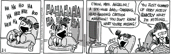 Heart of the City on Friday February 1, 2013 Comic Strip