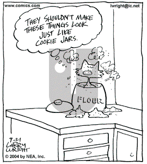 Kit 'N' Carlyle on Wednesday April 6, 2005 Comic Strip