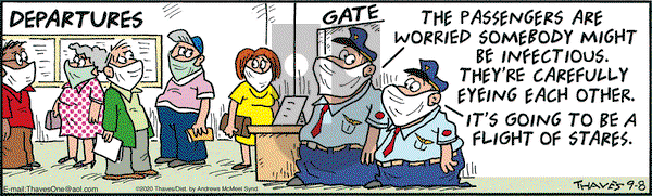 Frank and Ernest on Tuesday September 8, 2020 Comic Strip