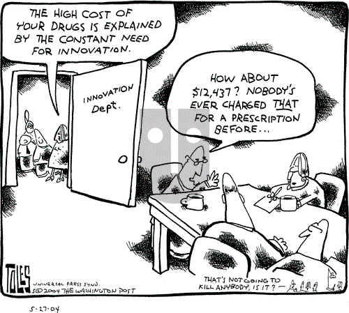 Tom Toles on Thursday May 27, 2004 Comic Strip